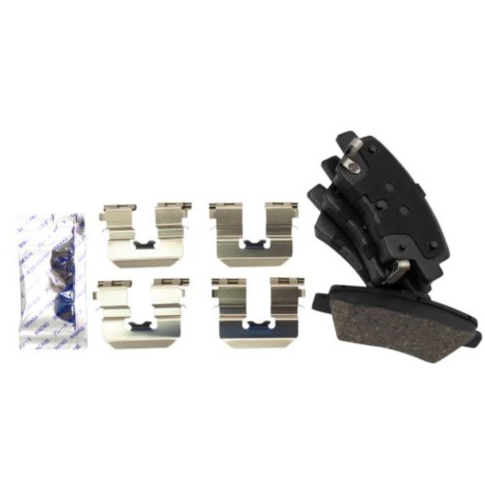 TRQ Hyundai & Kia Vehicle Models Ceramic Rear Brake Pads 2017-2020/26 BFA70953